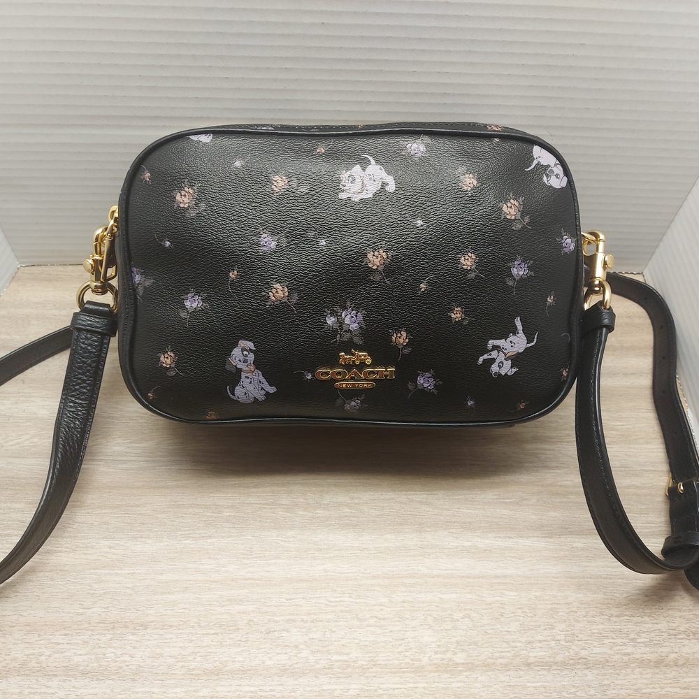 Coach Black Crossbody Bag 101 Dalmations
